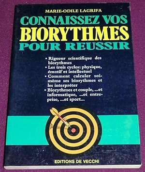 Image du vendeur pour CONNAISSEZ VOS BIORYTHMES POUR REUSSIR mis en vente par LE BOUQUINISTE