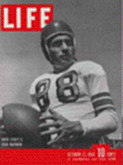 Life Magazine 22 October 1945 Paul Sarringhaus-Ohio State football 10/22/45