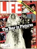 Life Magazine 1 January 1982 1981, the year in pictures, Princess Diana & Charles 1/1/82