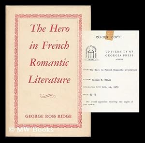 Seller image for The Hero in French Romantic Literature for sale by MW Books