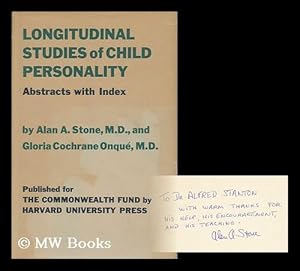 Seller image for Longitudinal Studies of Child Personality : Abstracts with Index for sale by MW Books