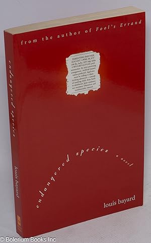 Imagen del vendedor de Endangered Species: a novel a la venta por Bolerium Books Inc.