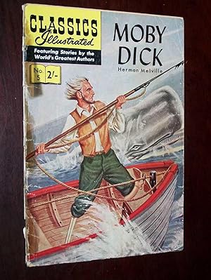 Moby Dick: Classics Illustrated #5