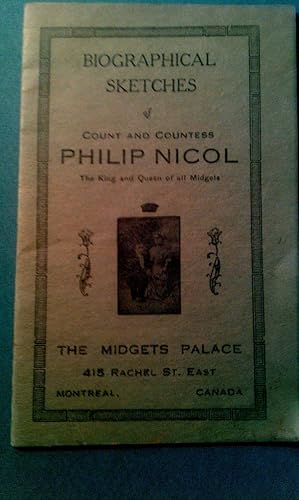 Biographical Sketches of Count and Countess Philip Nicol