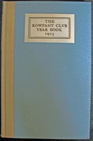 The Rowfant Club Year Book 1923