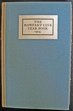 The Rowfant Club Year Book 1914