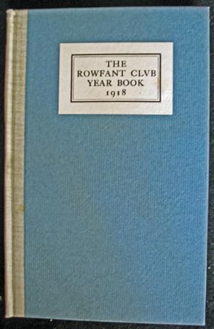 The Rowfant Club Year Book 1918