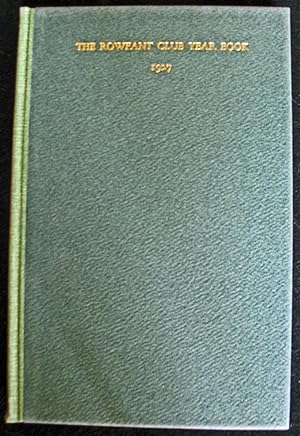 The Rowfant Club Year Book 1927
