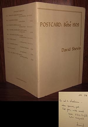 Seller image for POSTCARD: BEBE 1909 Signed 1st for sale by Rare Book Cellar
