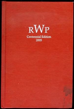 Immagine del venditore per RWP: An Annual of Robert Warren Studies (Volume 5) venduto da Bookmarc's