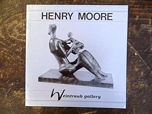 Bild des Verkufers fr Henry Moore: Sculpture, Watercolors & Drawings, Graphics, Portfolios zum Verkauf von Mullen Books, ABAA