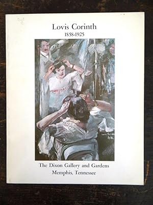 Image du vendeur pour Lovis Corinth, 1858-1925: A Loan Exhibition mis en vente par Mullen Books, ABAA