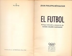Seller image for EL FUTBOL for sale by Libreria 7 Soles