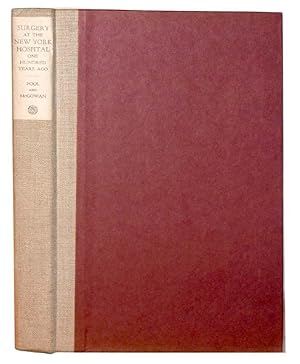 Surgery at the New York Hospital: One Hundred Years Ago.