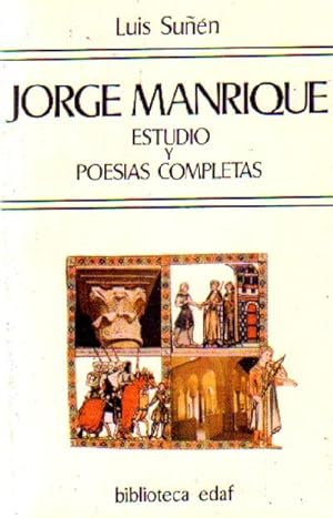 Seller image for JORGE MANRIQUE ESTUDIO Y POESIAS COMPLETAS N 179 for sale by Librera Raimundo