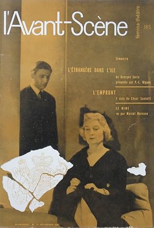 Imagen del vendedor de L'trangre dans l'le : L'Avant-Scne Fmina-Thtre N185 a la venta por Bouquinerie L'Ivre Livre