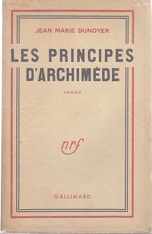 Les principes d'Archimède