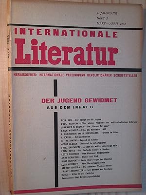 Internationale Literatur: Zentralorgan der Internationalen Vereinigung revolutionärer Schriftstel...