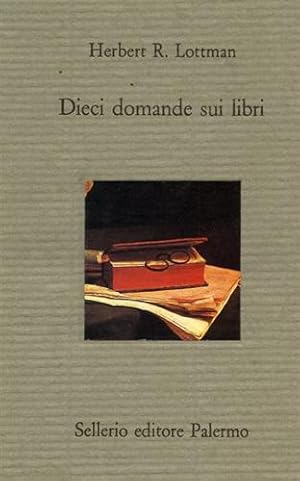 Immagine del venditore per Dieci domande sui libri. Una lezione, esposta in forma di risposte a domande, sul futuro della specie libro in un mercato sempre pi orientato alla fruizione usa e getta degli audiovisivi. venduto da FIRENZELIBRI SRL