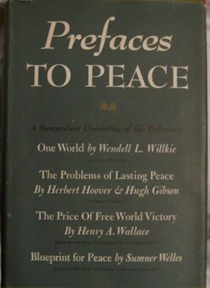 Prefaces to Peace