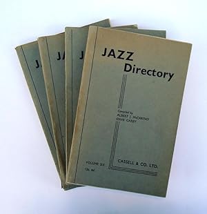 Bild des Verkufers fr The Directory of Recorded Jazz and Swing Music. 4 vol. (2, 3, 4, 6). zum Verkauf von erlesenes  Antiquariat & Buchhandlung