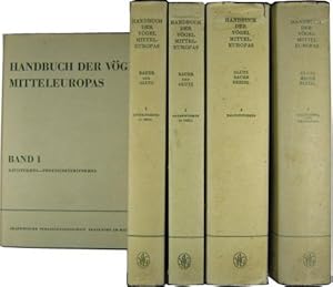 Handbuch der Vögel Mitteleuropas. Bde. 1 - 5. (von 14 erschienenen). Bd.1 Gaviiformes - Phoenicop...