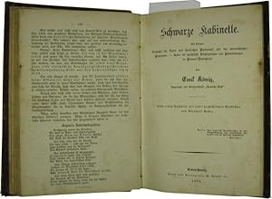 Bild des Verkufers fr Prowe, Adolf: John Osawatomie Brown, der Negerheiland. Festschrift zur ersten Skularfeier der Vereinigten Staaten von Nord-Amerika. / Emil Knig: Schwarze Kabinette. Mit Anlagen: Geschichte der Thurn u. Taxis schen Postanstalt und des sterreichischen Postwesens. - Ueber die gerichtliche Beschlagnahme von Postsendungen in Preussen-Deutschland. Nebst einem Nachwort mit einer geschichtlichen. Rundschau von Bernhard Becker. / Karl Brunnemann: Skizzen und Studien zur franzsischen Revolutions-Geschichte. zum Verkauf von Rotes Antiquariat