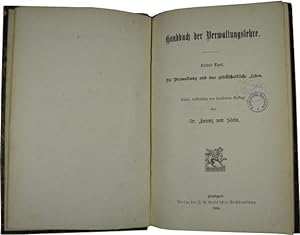 Bild des Verkufers fr Handbuch der Verwaltungslehre. Bd.3 Die Verwaltung und das gesellschaftliche Leben. zum Verkauf von Rotes Antiquariat