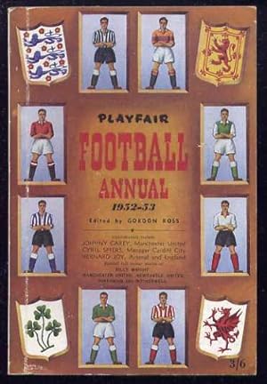 PLAYFAIR FOOTBALL ANNUAL 1952-53