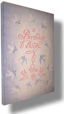 A Birthday Book [Illustrated by Rockwell Kent]