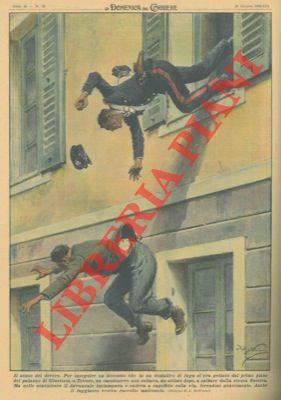 Seller image for A Trieste un carabiniere si getta dalla finestra per inseguire un fuggiasco. for sale by Libreria Piani