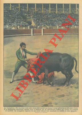 A Madrid per la prima volta nella storia della corrida una donna è scesa nell'arena ad affrontare...