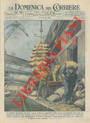 A Genova giungono rifornimenti di farina per alimentare le deboli scorte italiane.