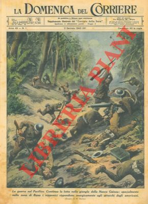 Bild des Verkufers fr In Nuova Guinea i nipponici rispondono agli attacchi americani. zum Verkauf von Libreria Piani