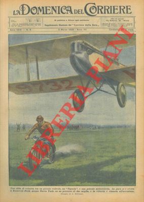 Sfida di velocità tra un piccolo aereo e una motocicletta: la vittoria è rimasta all'aeroplano.