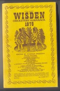 Bild des Verkufers fr Wisden cricketers' Almanack 1978 zum Verkauf von Mainly Fiction