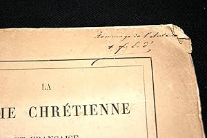 Seller image for LA FEMME CHRETIENNE ET FRANCAISE DERNIERE REPONSE A M. DURUY ET A SES DEFENSEURS-DEDICACE for sale by Librairie RAIMOND