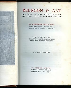 Seller image for Religion and Art; A Study in the Evolution of Sculpture, Painting and Architecture for sale by Little Stour Books PBFA Member