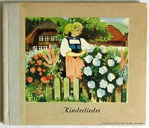 Kinderlieder. Lausanne, Editions Novos, (1941). Kl.-8vo. Mit 10 ganzseitigen farbigen Illustratio...