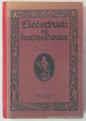 Herausgegeben von Mitgliedern des Bremischen Lehrervereins. Oberstufe: 7.-8. Schuljahr. 76. Tsd. ...