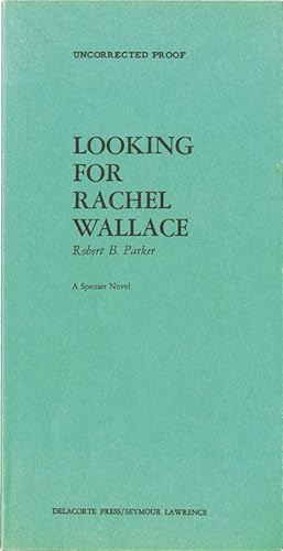 Looking for Rachel Wallace (Uncorrected Proof)