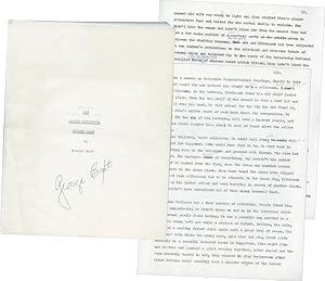 The Alfred Hitchcock Murder Case (Original Manuscript with author's corrections)