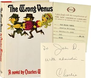 Seller image for The Wrong Venus (First Edition, inscribed to John D. MacDonald) for sale by Royal Books, Inc., ABAA