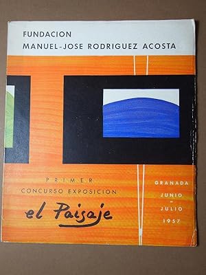 Seller image for Fundacin Manuel-Jos Rodrguez Acosta. Primer Concurso Exposicin: El Paisaje. for sale by Carmichael Alonso Libros