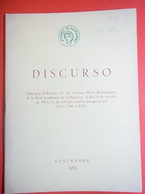 Seller image for Discurso. La Espaa del P. Feijoo. for sale by Carmichael Alonso Libros