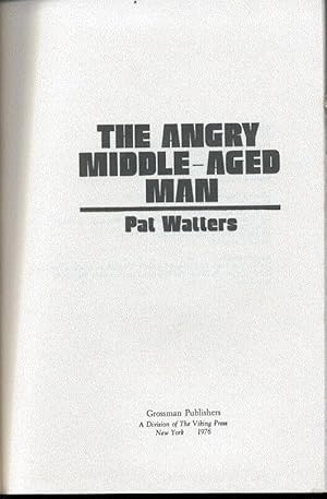 Image du vendeur pour The angry middle-aged man. mis en vente par Librera "Franz Kafka" Mxico.