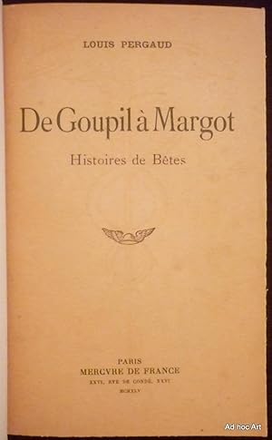 De Goupil à Margot (Histoires de bêtes)