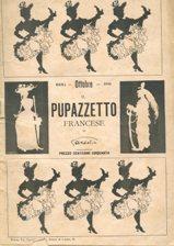 IL PUPAZZETTO DI GANDOLIN - 1889 - (num. 10 ottobre - PUPAZZETTO FRANCESE) , Roma, Tip. La Cooper...