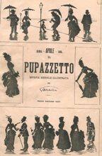 IL PUPAZZETTO DI GANDOLIN - 1886 - (num. 04 aprile)., Roma, Tipografia nazionale, 1886