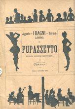 IL PUPAZZETTO DI GANDOLIN - 1886 - (num. 08 agosto - I BAGNI)., Roma, Tipografia nazionale, 1886